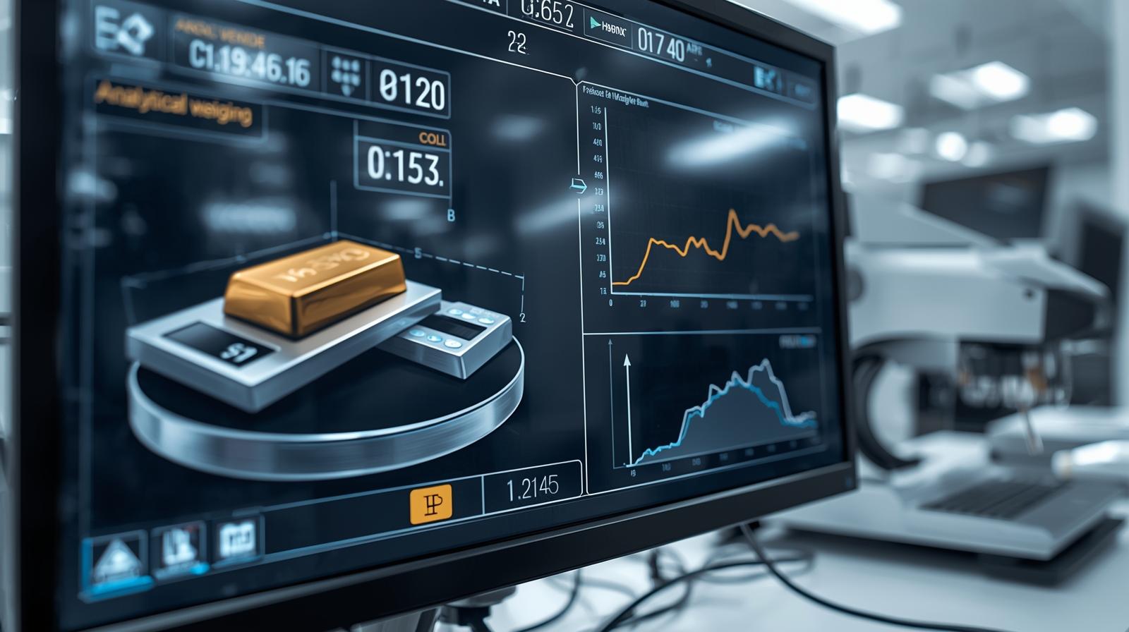Software timbangan analitik ( Laboratorium atau emas )